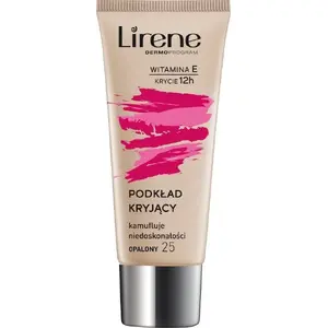 Liquid Foundation Lirene covering camouflage with vitamin E 25 Opalony 30 ml