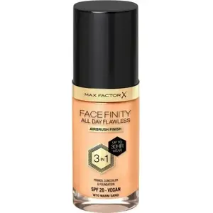Foundation cream Max Factor Facefinity 3-in-1 SPF 20 N 70 Warm Sand 30 ml