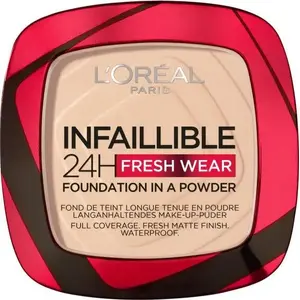 Пудровый тональный крем L’Oreal Paris Infaillible 24H Fresh Wear 20 Ivory 9 г