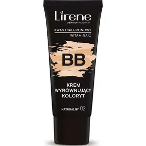 BB cream Lirene Krem BB #02 — Lirene shade 02, facial tinted moisturizing cream