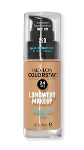 Foundation REVLON ColorStay Longwear Makeup for Normal/Dry Skin SPF 20 220 Natural Beige 30 ml