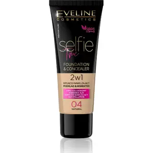 Тональная основа Eveline Selfie Time 2в1 04 Natural 30 мл