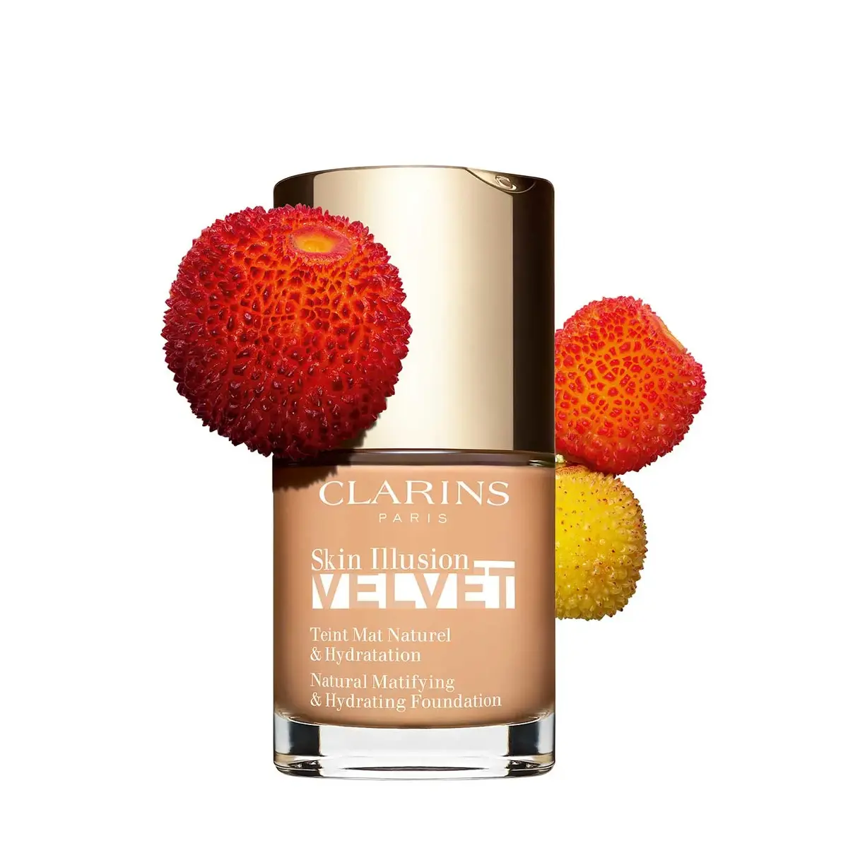 Clarins Skin Illusion Velvet 30 мл тональная основа Photo 1