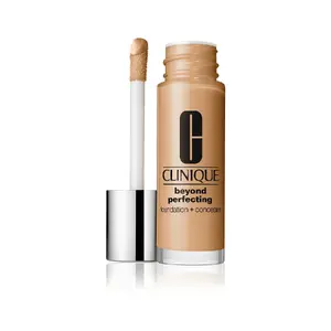 Tonālais krēms un korektors Clinique Beyond Perfecting CN 58 Honey, 30 ml, šķidra formula, trauks ar dozatoru