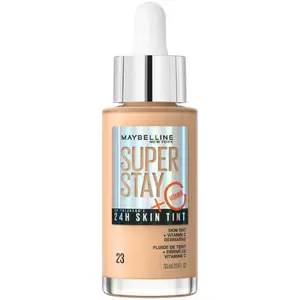 Жидкий тональный крем Maybelline Super Stay 24H Skin Tint 30 мл — оттенок 23, длительного действия, сияющий, с витамином C