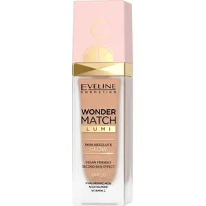 Spīdinošs tonālais krēms Eveline Kolorowka Wonder Match Lumi, tonis 25, 30 ml