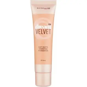 Foundation Maybelline Dream Velvet 030 Sand 30 ml — matte and hydrating liquid foundation