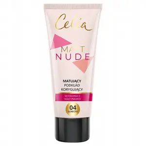 Тональный крем Celia Matt Nude корректирующий для лица оттенок 04 30 мл