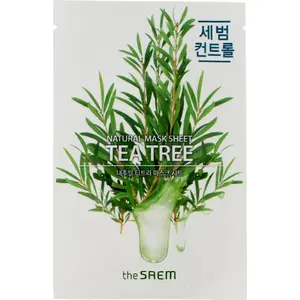 Маска для лица theSaem Mask Sheet Tea Tree 21 мл — освежающая тканевая маска