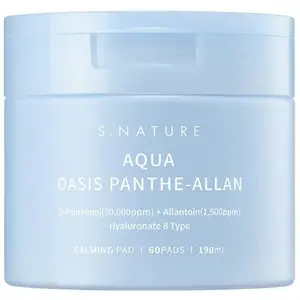Nomierinošas sejas salvetes Pyunkang S.NATURE Aqua Oasis Panthe-Allan — 60 gab.