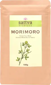 Травяная маска для лица SATTVA Ayurveda Morimoro 100 г — ziołowa maseczka do twarzy