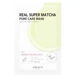 Sejas maska Some by Mi Real Super Matcha Pore Care Mask 20 g – kopšana porām, matcha