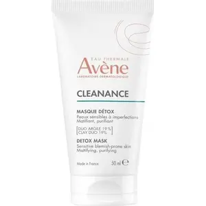 Маска для лица Avene Cleanance Detox Mask 50 мл — детокс-уход для жирной и склонной к высыпаниям кожи