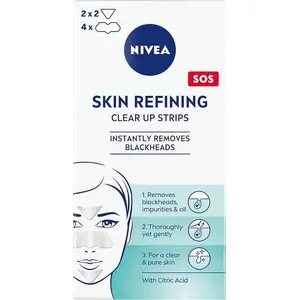 Nivea Skin Refining Clear-Up Strips pore cleansing nose strips, pack of 6