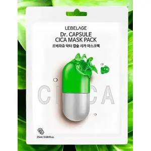 Sejas lokšņu maska Esfolio Dr. Capsule Cica — LEBELAGE nomierinoša