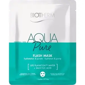 Тканевая маска для лица Biotherm Aqua Pure Flash Mask 31 г — очищающая маска