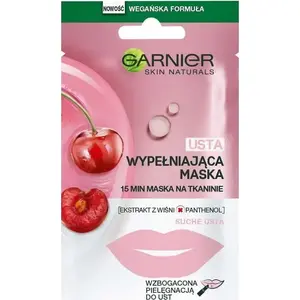 GARNIER Skin Naturals Увлажняющая маска для губ Cherry — 1 шт.