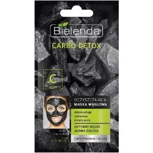 Face mask Bielenda Carbo Detox charcoal purifying mask 8 g for combination and oily skin