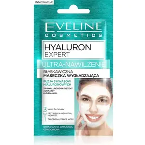 Face sheet mask Eveline Hyaluron Expert Ultra-Nawilżenie smoothing instant mask 2x5 ml