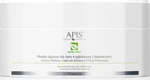 Маска для лица APIS альгиновая для проблемной кожи с бамбуком и зелёным чаем 100 г