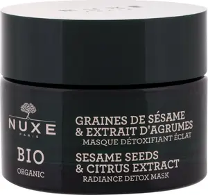 Детоксицирующая осветляющая маска Nuxe NUXE BIO* с экстрактом цитрусов и семенами кунжута 50 мл