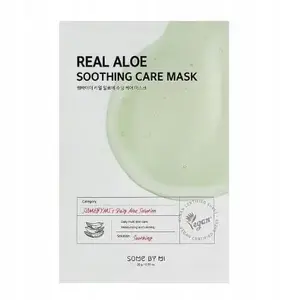 Sheet Mask Some by Mi Real Aloe Soothing Care Mask 20 g – aloe soothing facial mask