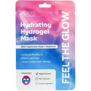 Gel Hydrating Face Mask with Hyaluronic Acid and Vitamin E, single sachet (1 pc) — No name