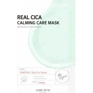 Plāksnīšu maska Some by Mi Real Cica Calming Care Mask 20 g — nomierinoša sejas kopšana
