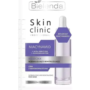 Маска для лица Bielenda Skin Clinic Professional Niacynamid нормализующая‑ревитализирующая 8 г