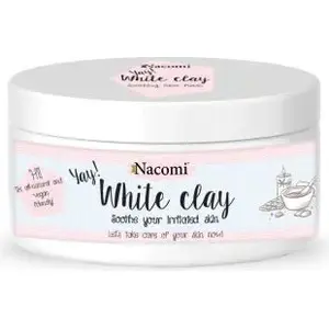 Nacomi kaolin white clay 50 g – natural moisturizing and soothing facial clay