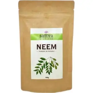 Травяная маска для волос и лица Sattva Neem 100 г – средство с экстрактом ним