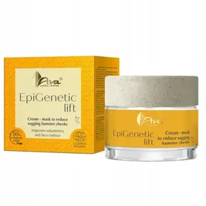 Nakts krēms-maska Uroda AVA LABORATORIUM EpiGenetic Lift pret noslīdējušām vaigiem 'hamster cheeks' 50 ml