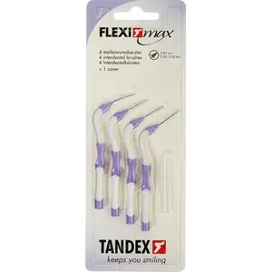 Oral irrigation nozzle Tandex Flexi Max Lilac — tapered replacement tip for water flosser