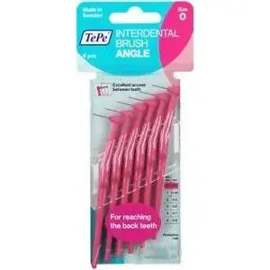Starpzobu birste TePe Angle 0,4 mm, 6 gab. — TePe 104864