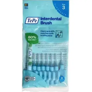 Межзубная щетка TePe Original 0,6 мм синяя, 8 шт