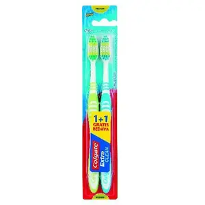 Zobu suka Colgate DUO Extra Clean vidēja cietība, 2 gab.