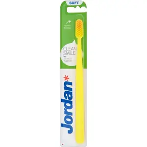 Toothbrush Jordan Clean Smile soft — manual soft-bristle toothbrush