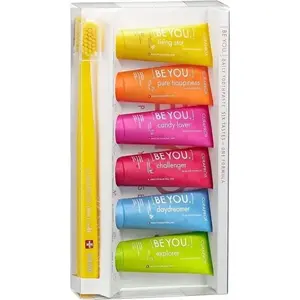 Oral care set Curaprox BE YOU 6 x 10 ml mouthwash ampoules with toothbrush