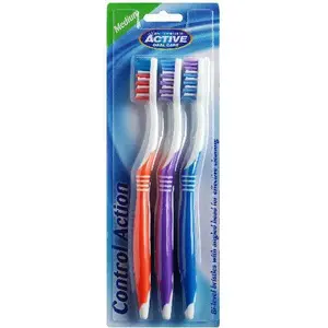 Toothbrush pack Active Oral Care Control Action medium 3 pcs