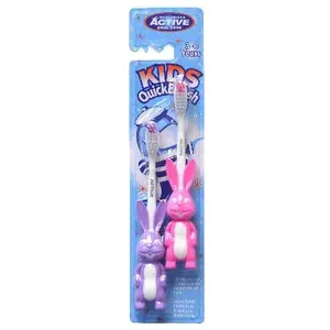 Toothbrush Active Oral Care Kids Króliki for ages 3–6, 1 pack — 2 brushes