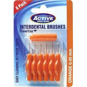 Interdental Brushes Active Oral Care 0.45 mm, 6 pcs
