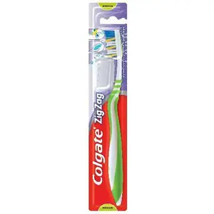 Zobu suka Colgate Zig Zag Plus, vidēji cieta sari