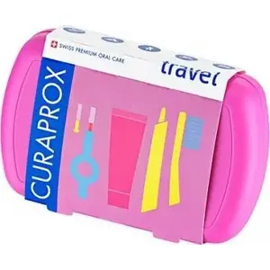 Toothbrush Curaprox Travel Set pink — Curaprox compact travel toothbrush 1 pc