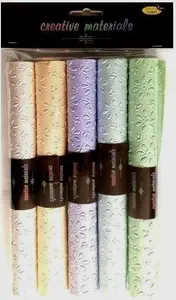 Paper sheet MFP paper Karton 200g handmade embossed 25x35 cm pack of 5