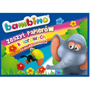 Блокнот самоклеящихся цветных листов St. Majewski B4 8 листов лицензия Bambino
