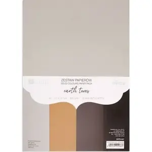 Paper Pack 220 g/m² A4 Penword Earth Tones, 20 sheets