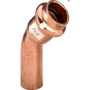 VIEGA Profipress S 45° elbow 18 mm (nyplowy) model 628369