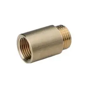 Медная (латунная) удлинительная муфта 1/2" RED R023301089 – резьбовой сантехнический соединитель