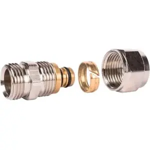 Kisan соединительная прижимная муфта с наружной резьбой GZ 20 мм x 3/4" S20.33.21.00