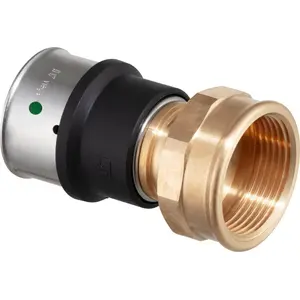 Переходная фитинга VIEGA GW 16 x 3/4 медь, полированная